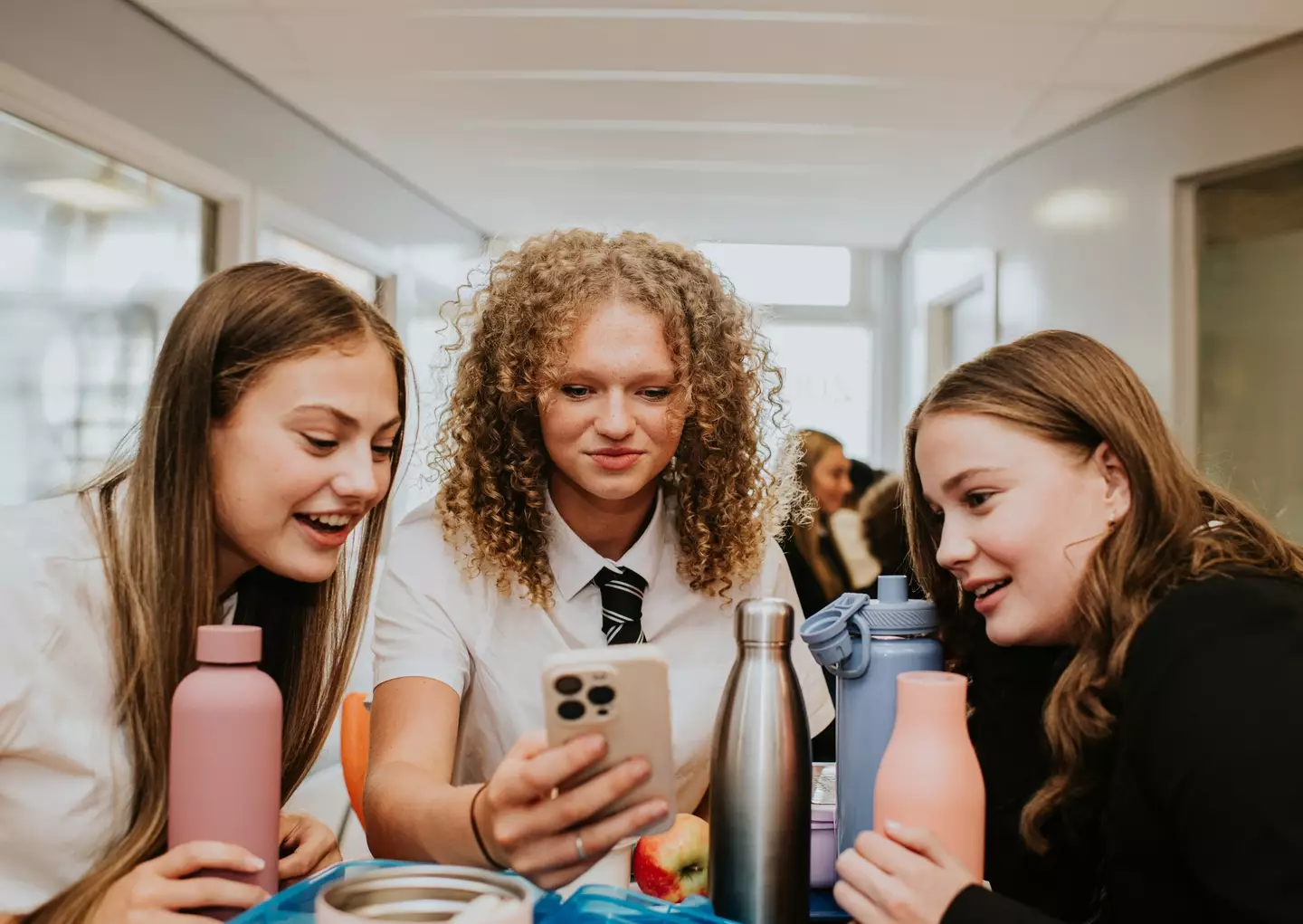There are calls to ban smartphones in schools (Catherine Falls Commercial/Getty)