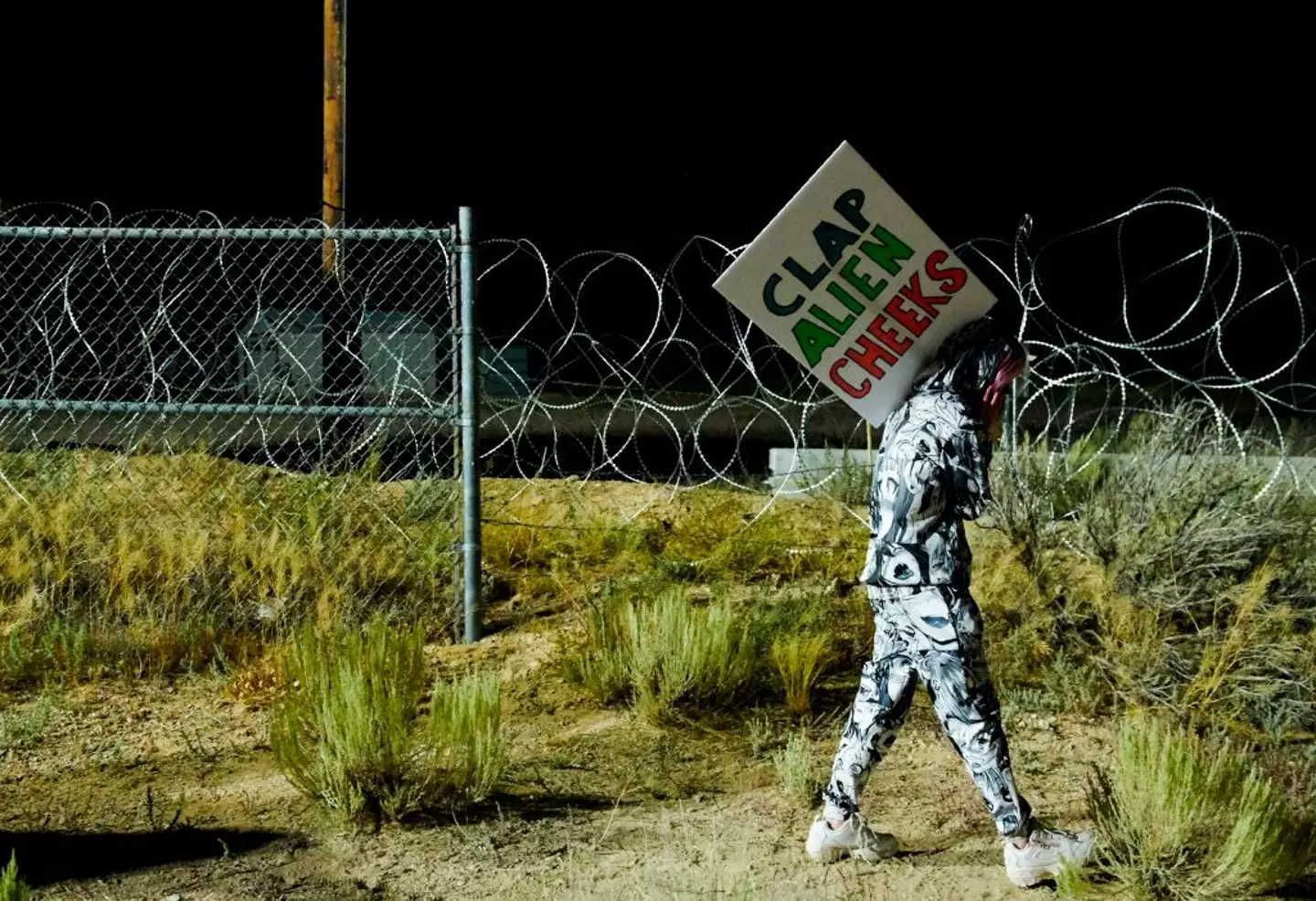 Area 51 has been at the heart of countless alien conspiracy theories (Bridget Bennett/AFP via Getty Images)