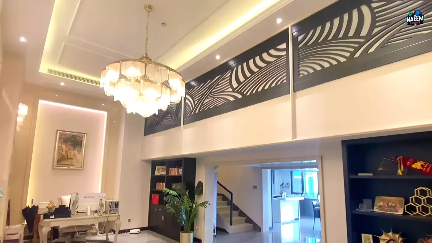 Some of the more expensive apartments have a surprising amount of space (YouTube/NAEEM EXPLORER)