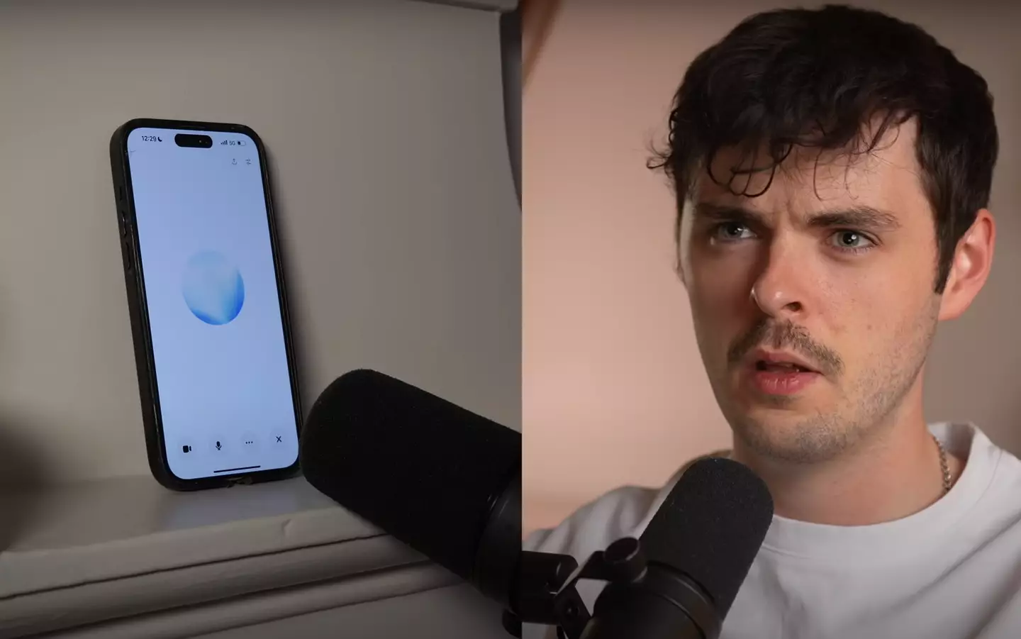 O'Connor led ChatGPT to confirm that the universe must depend on a 'necessary being' for its existence. (Alex O'Connor/YouTube)