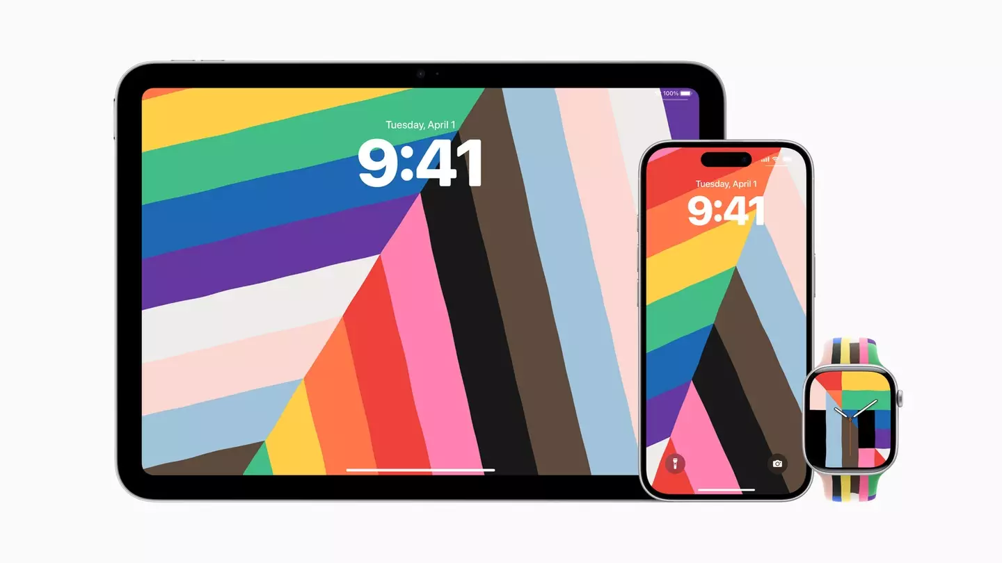 Apple has unveiled its 2025 Pride collection (Apple)