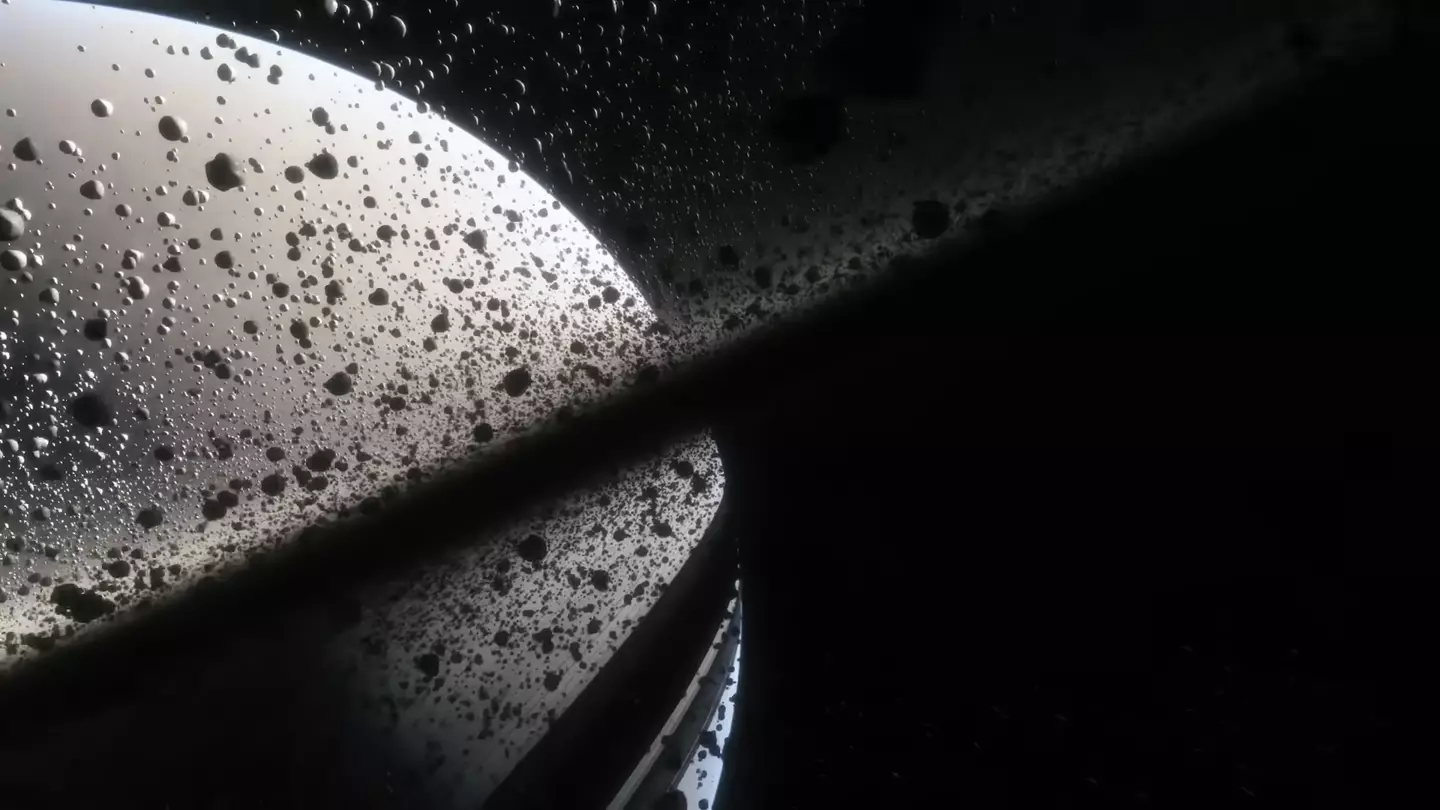 While Saturn will eventually lose its iconic rings, another planet will soon gain them (YouTube/AstroKobi)