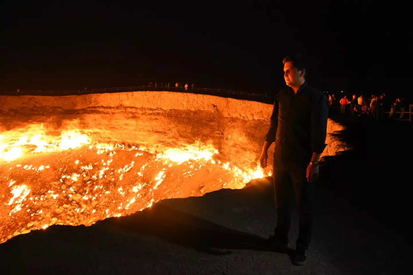 The Gateway to Hell remains a popular tourist attraction (Anadolu / Contributor / Getty)