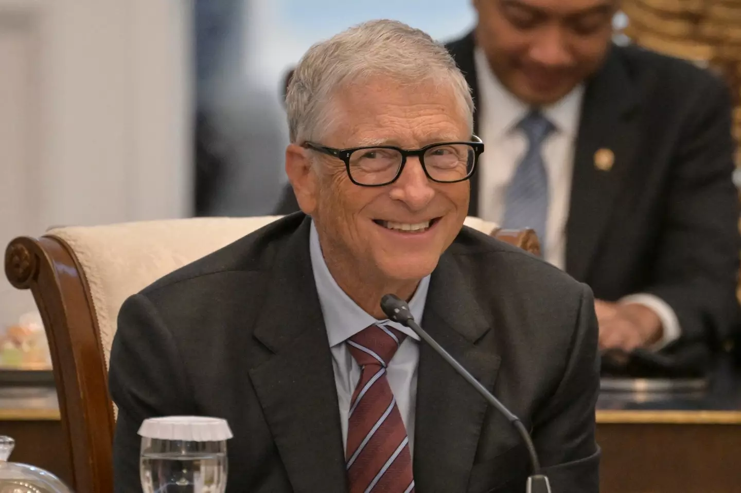 Bill Gates started the Giving Pledge in 2010 (BAY ISMOYO/AFP via Getty Images)
