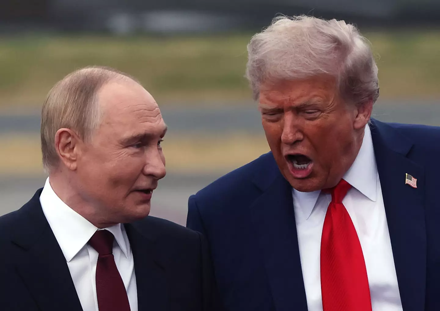 Trump was scheduled to meet with Putin in Budapest in the coming weeks, but plans have been scrapped (Contributor/Getty Images)