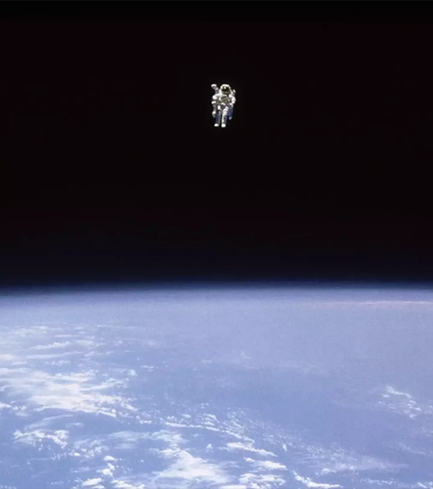 Image credit: Bruce McCandless II/NASA