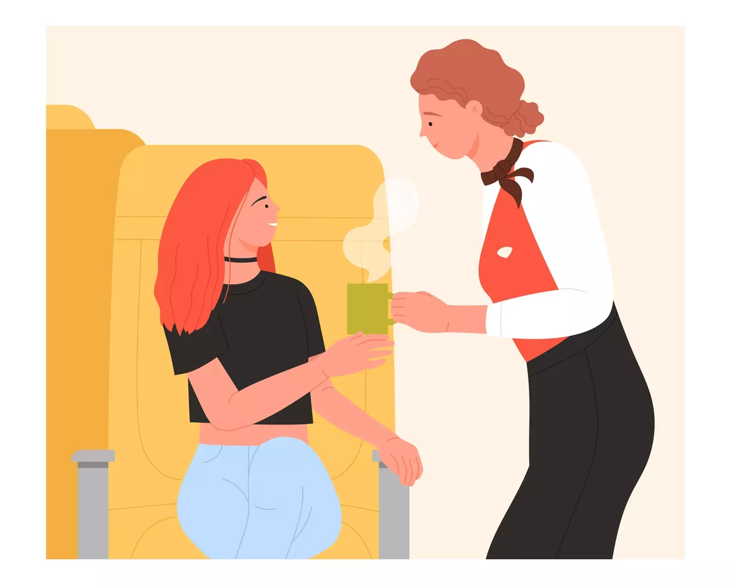 Don't expect to get anything more than a free snack when you do this in practice (Getty Stock)