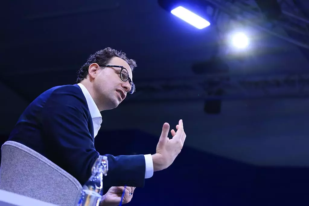 Anthropic celebrated a new funding round under CEO and co-founder Dario Amodei (Bloomberg / Contributor / Getty)