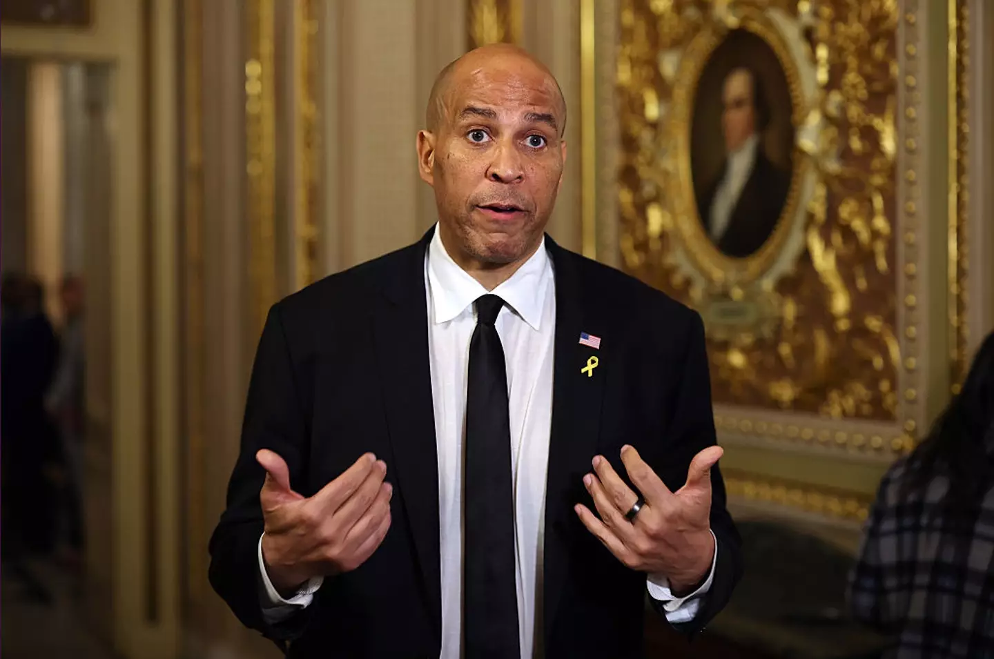 The senator's health was tracked using an Oura ring (Tasos Katopodis/Getty Images)