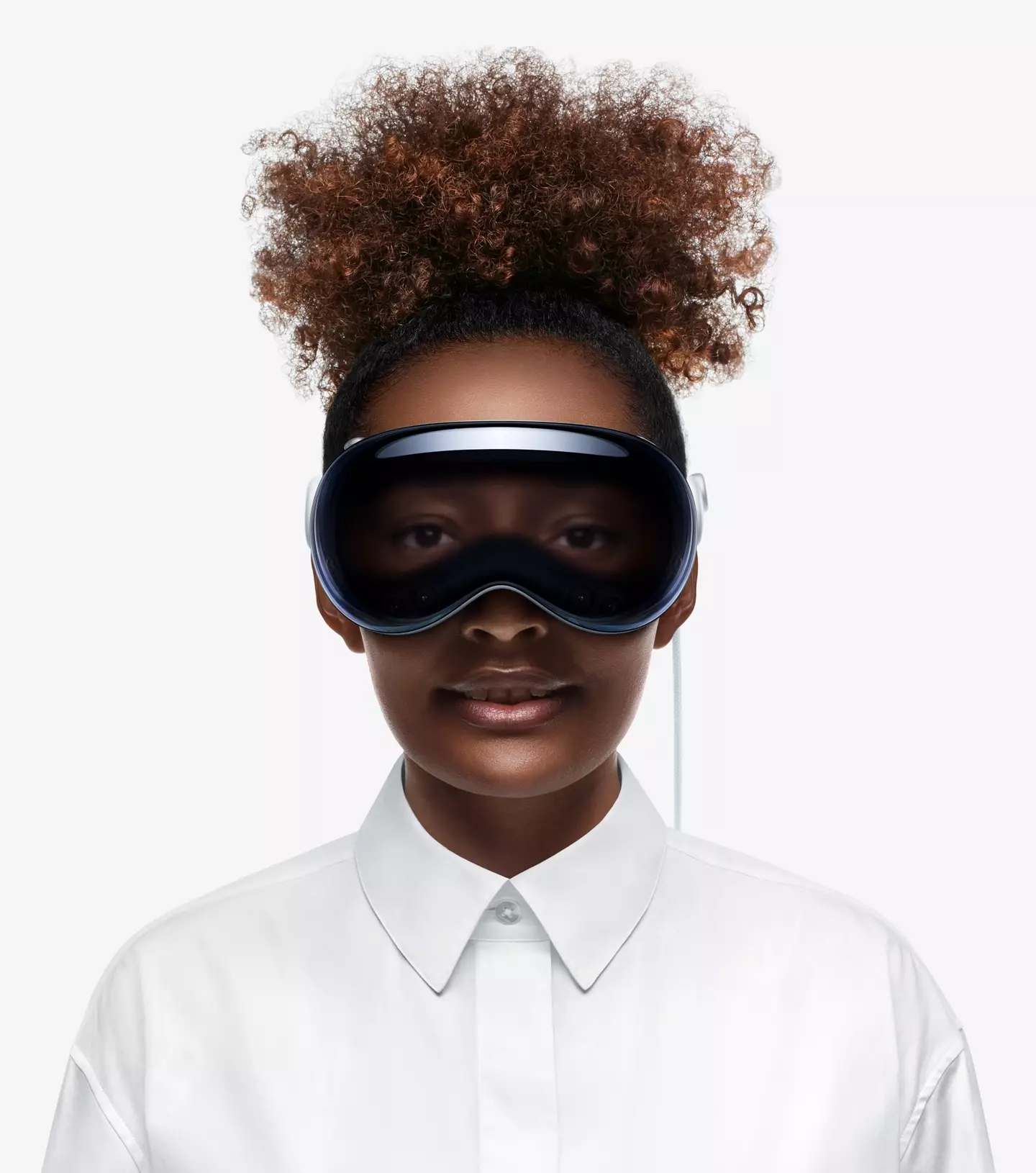 The Apple Vision Pro will go on sale in February.