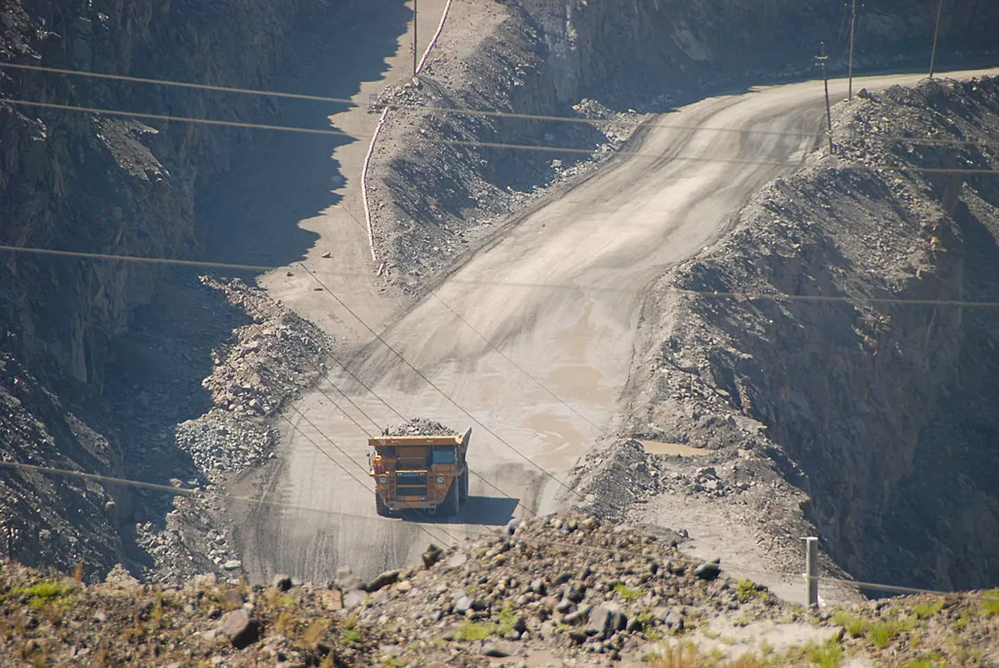 Mines like Bayan Obo Mine in China produce much of the world's rare-earth materials (Bert van Dijk / Contributor via Getty Images)