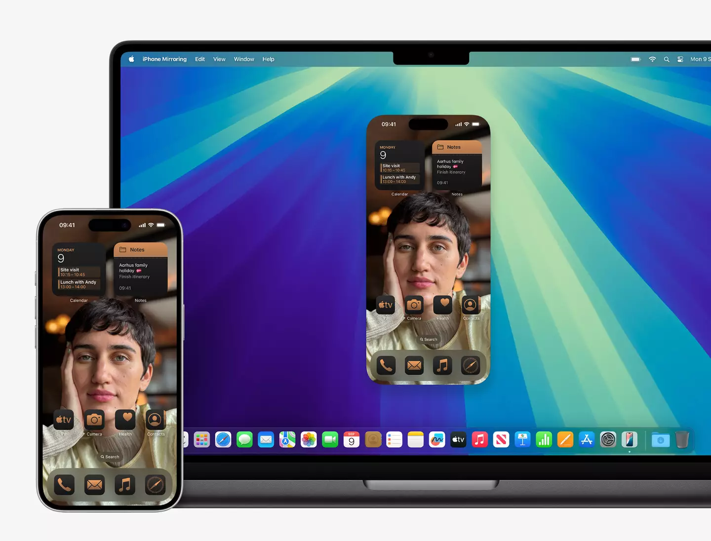 The time on the phones were set by Steve Jobs (Apple)