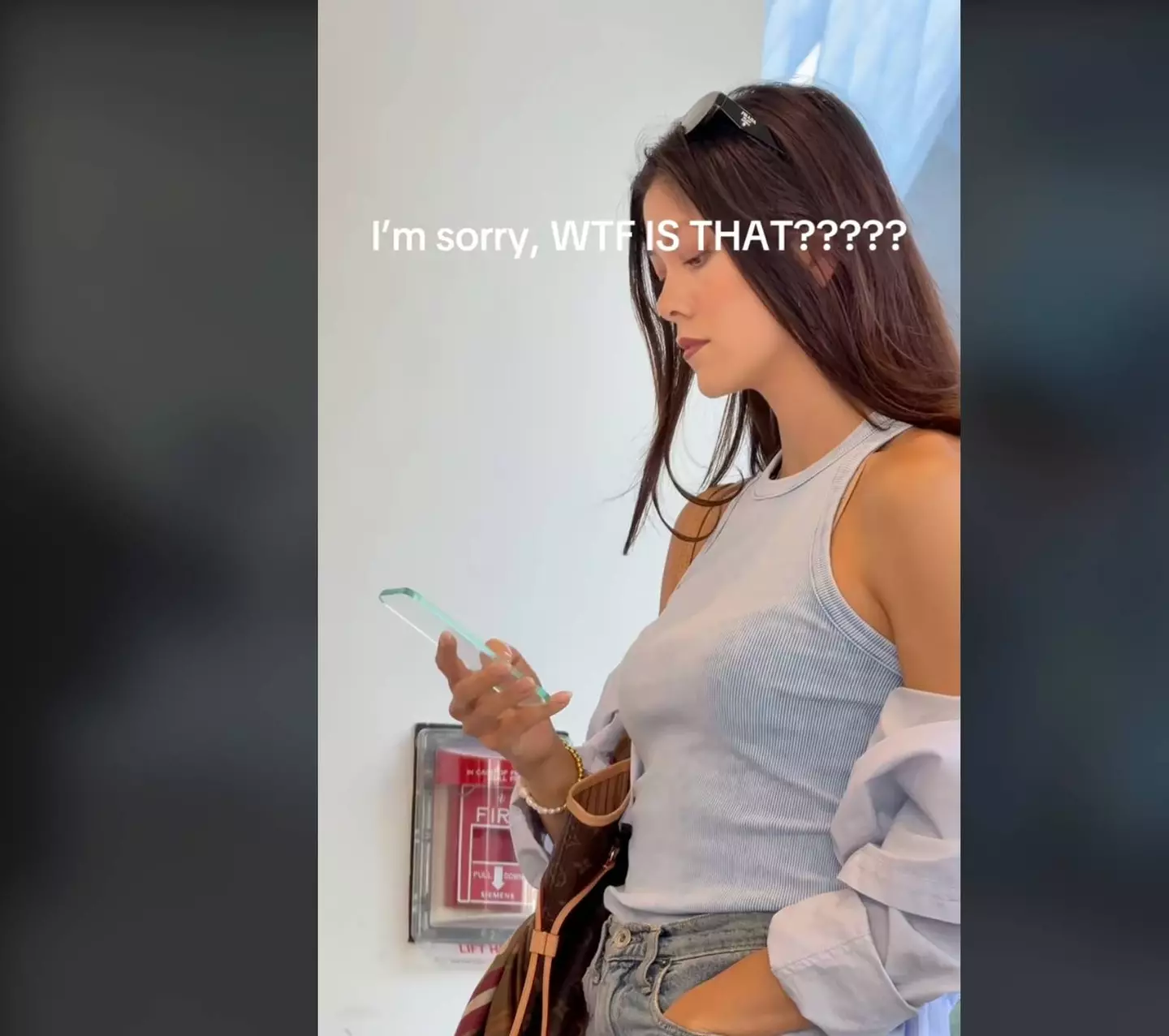 Is this the mythical transparent Nokia phone? (TikTok / @askcatgpt)