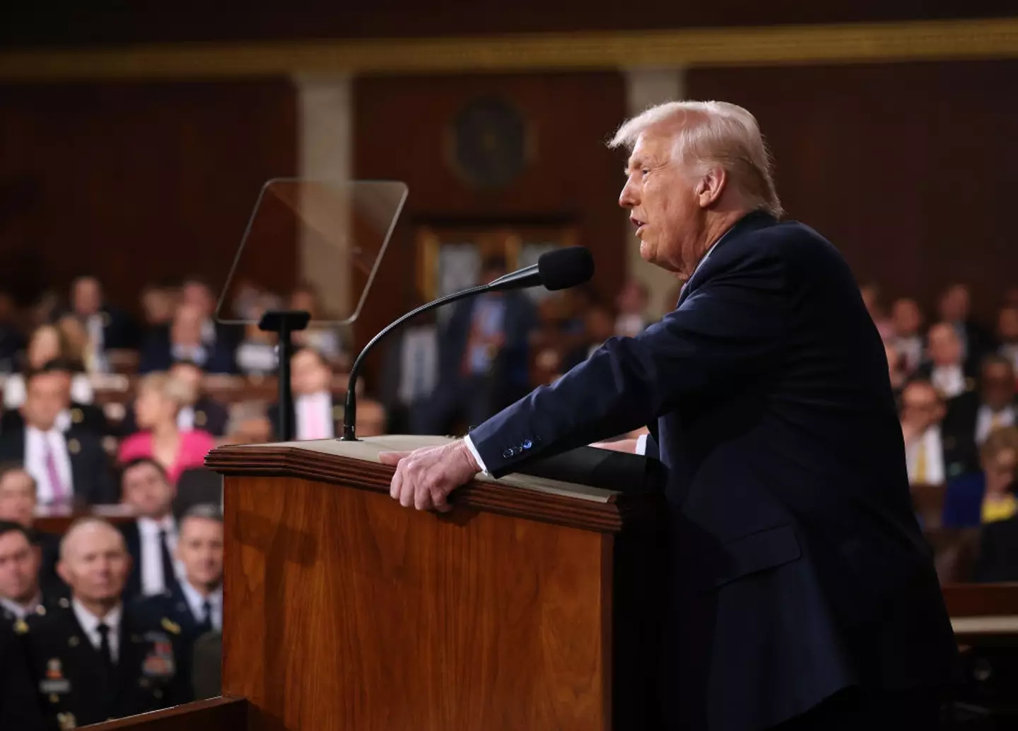 Trump signed an executive order to force federal workers back into the office (Win McNamee/Getty Images)