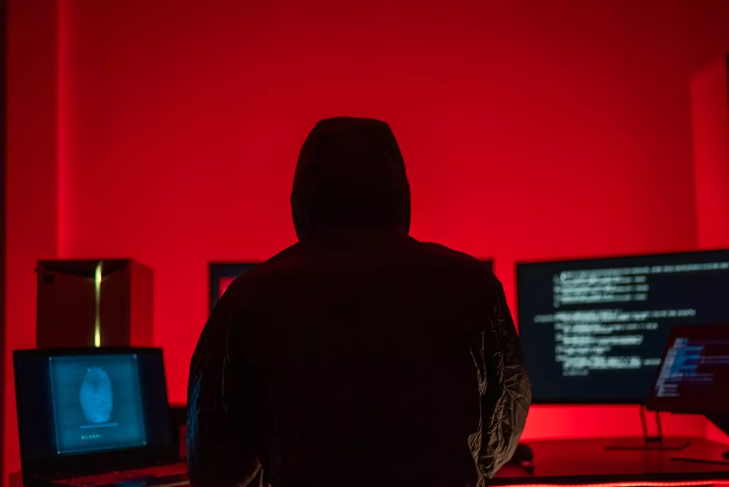 Stealerium is installed onto your device when you click on a malicious link, leaving you exposed to hackers (Getty Stock)