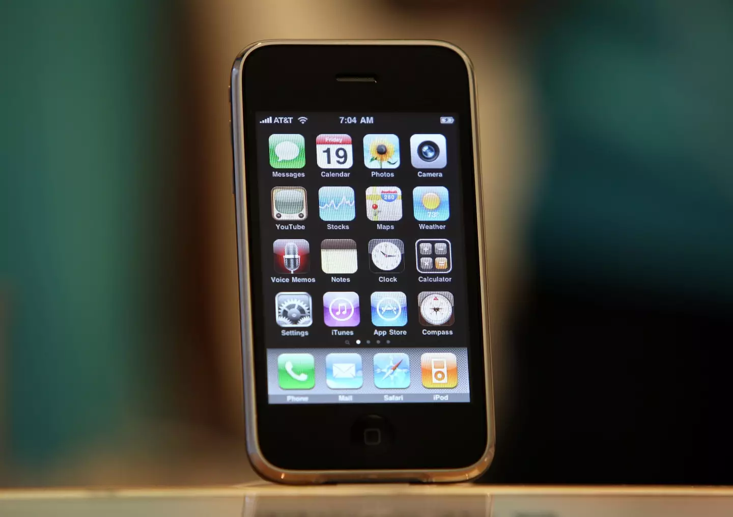 Even the first iPhone came with a camera (Justin Sullivan/Getty)