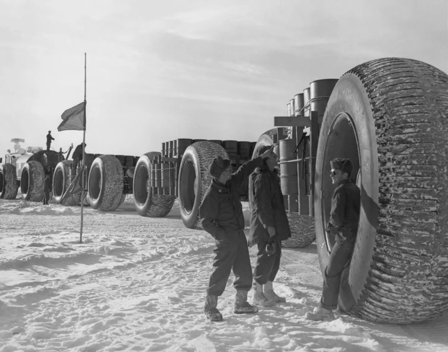 Greenland's Camp Century has been buried under the ice for decades (Pictorial Parade / Staff / Getty)