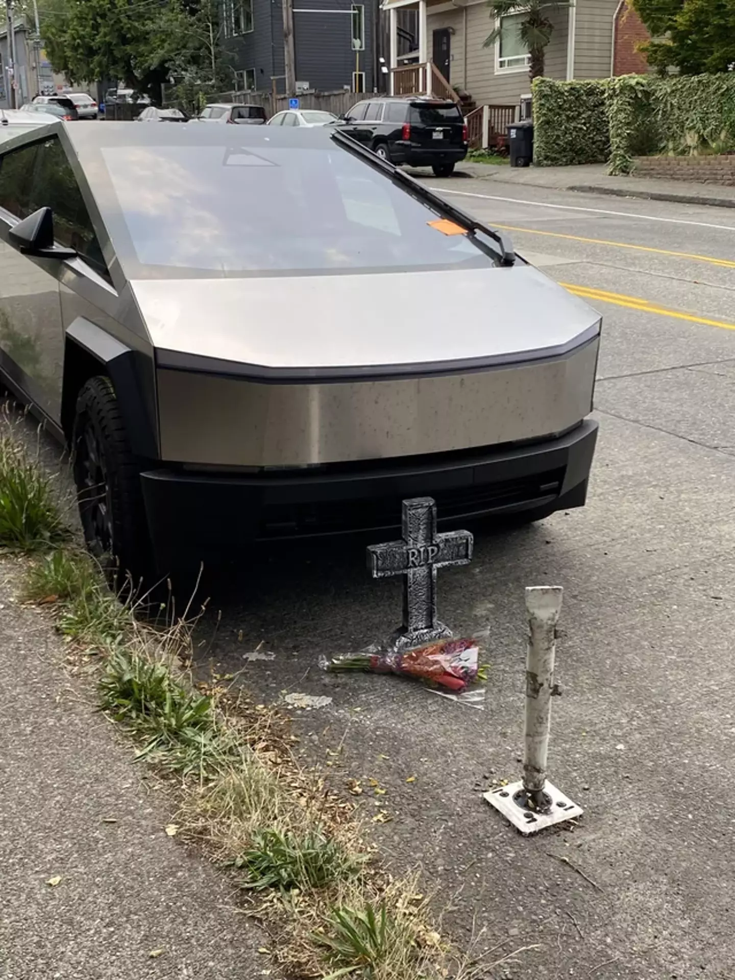This Cybertruck has gained quite the cult following (mtragedy/Reddit)