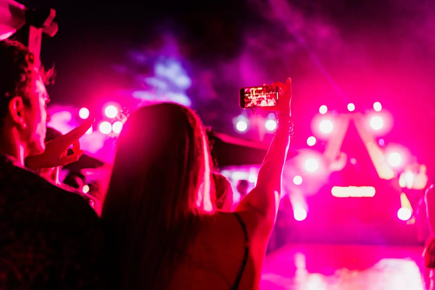 Exposing your phone's camera sensor to lasers can cause permanent damage (Getty Stock)