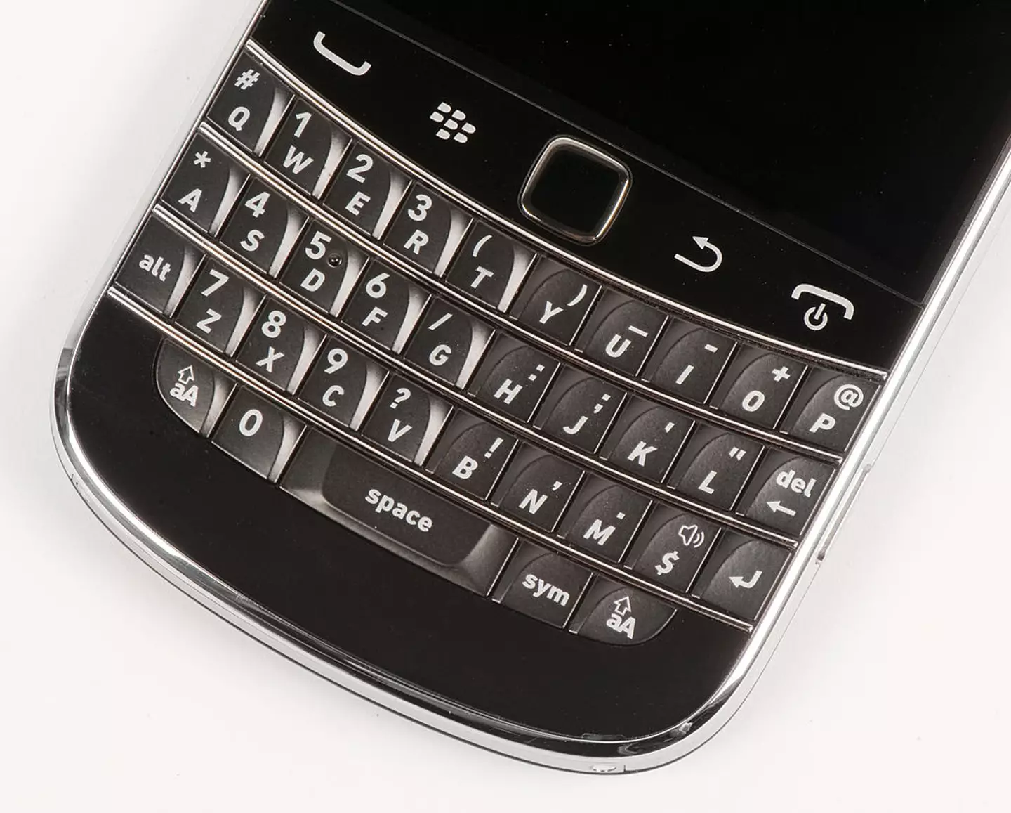 The physical keyboard was one of BlackBerry's major selling points (What Laptop magazine/Future via Getty Images)