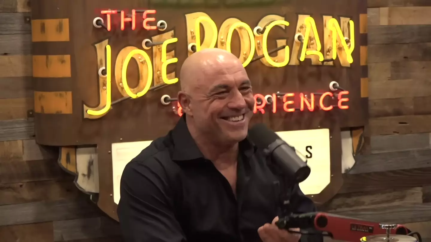 It was previously understood that Harris refused to head to Austin for Rogan's podcast, but new information challenges this (YouTube/PowerfulJRE)