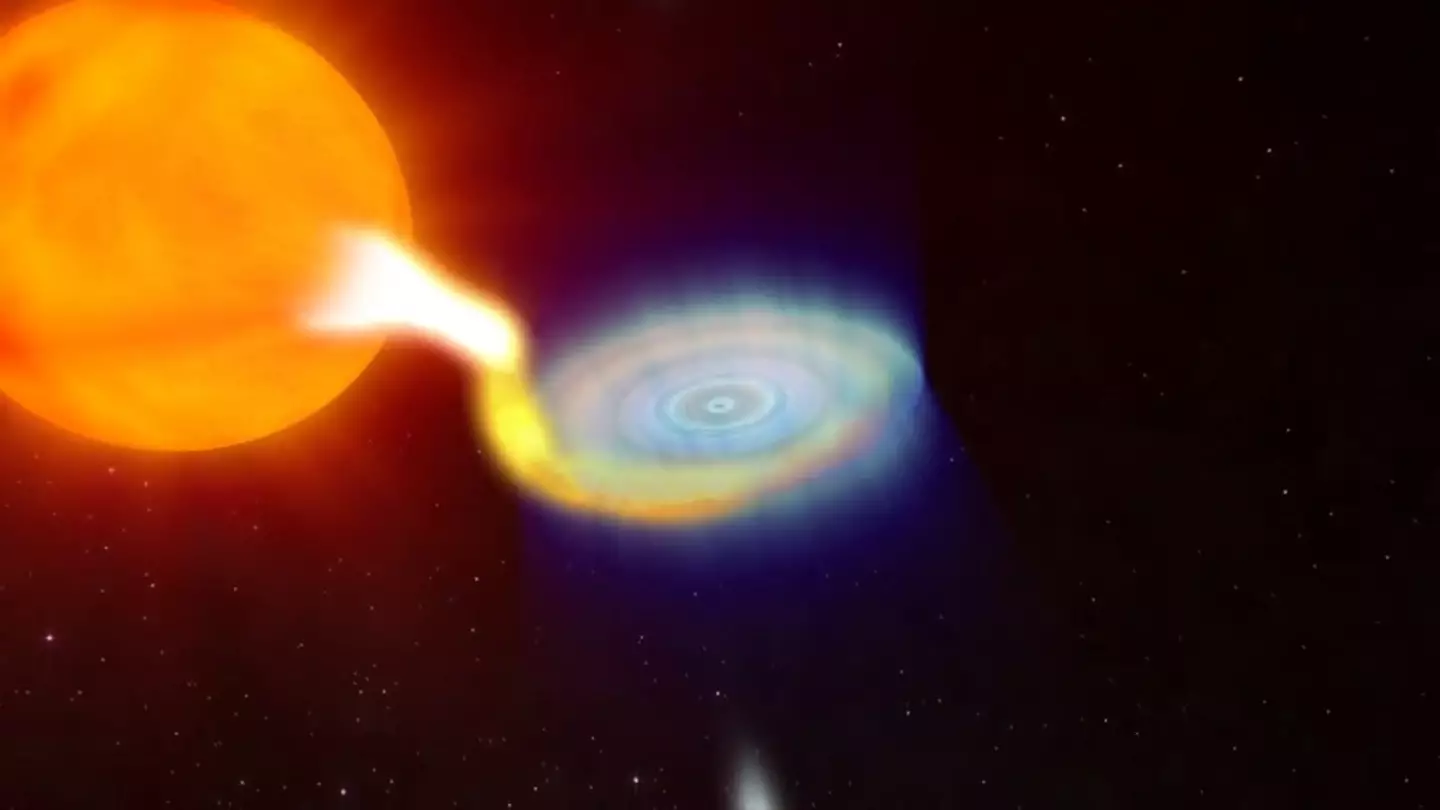 V404 Cygni was previously only understood to have contained a two stars, before a third was discovered (NASA)