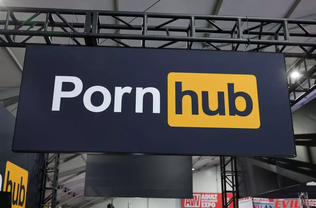 Pornhub has been hit hard by age verification laws, with significant traffic reductions in blocked areas (Ethan Miller/Getty Images)