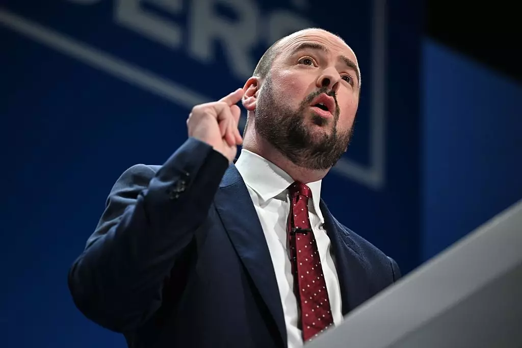 Richard Holden has previously attempted to make consanguinity illegal, calling it 'damaging' and 'oppressive' (Rasid Necati Aslim/Anadolu via Getty Images)