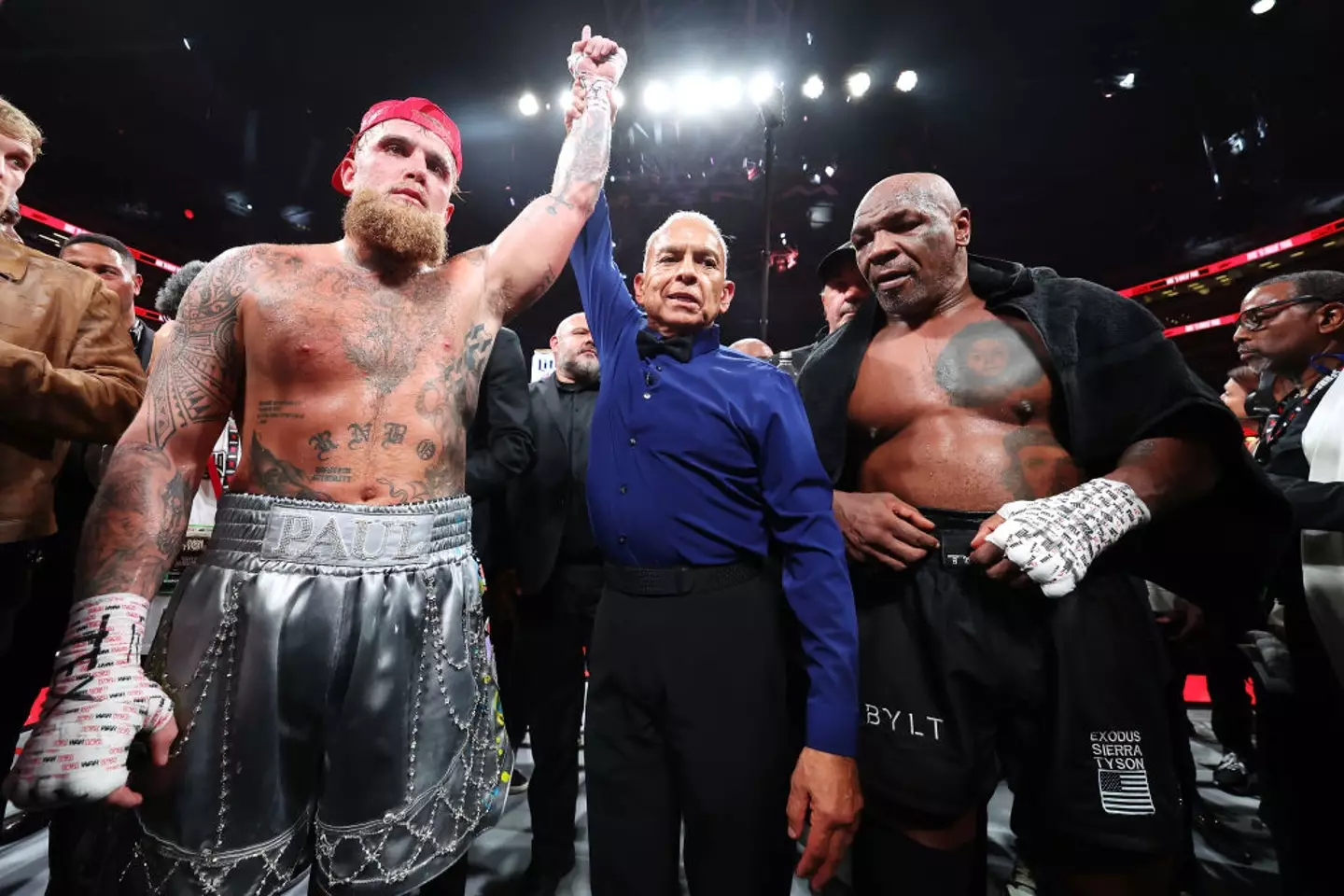 Jake Paul and Mike Tyson earned $40 million and $20 million respectively for the fight (Al Bello/Getty Images for Netflix)