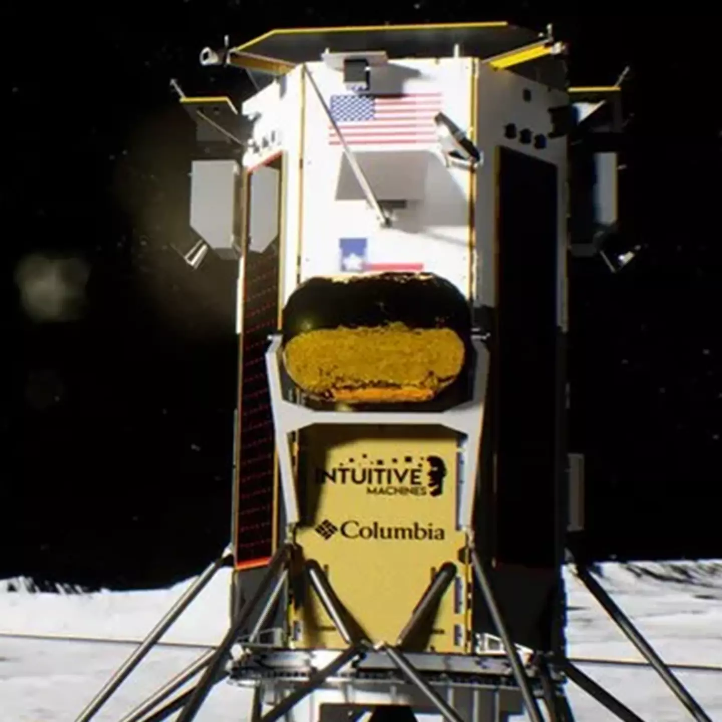 Private spacecraft makes first US Moon landing in over 50 years