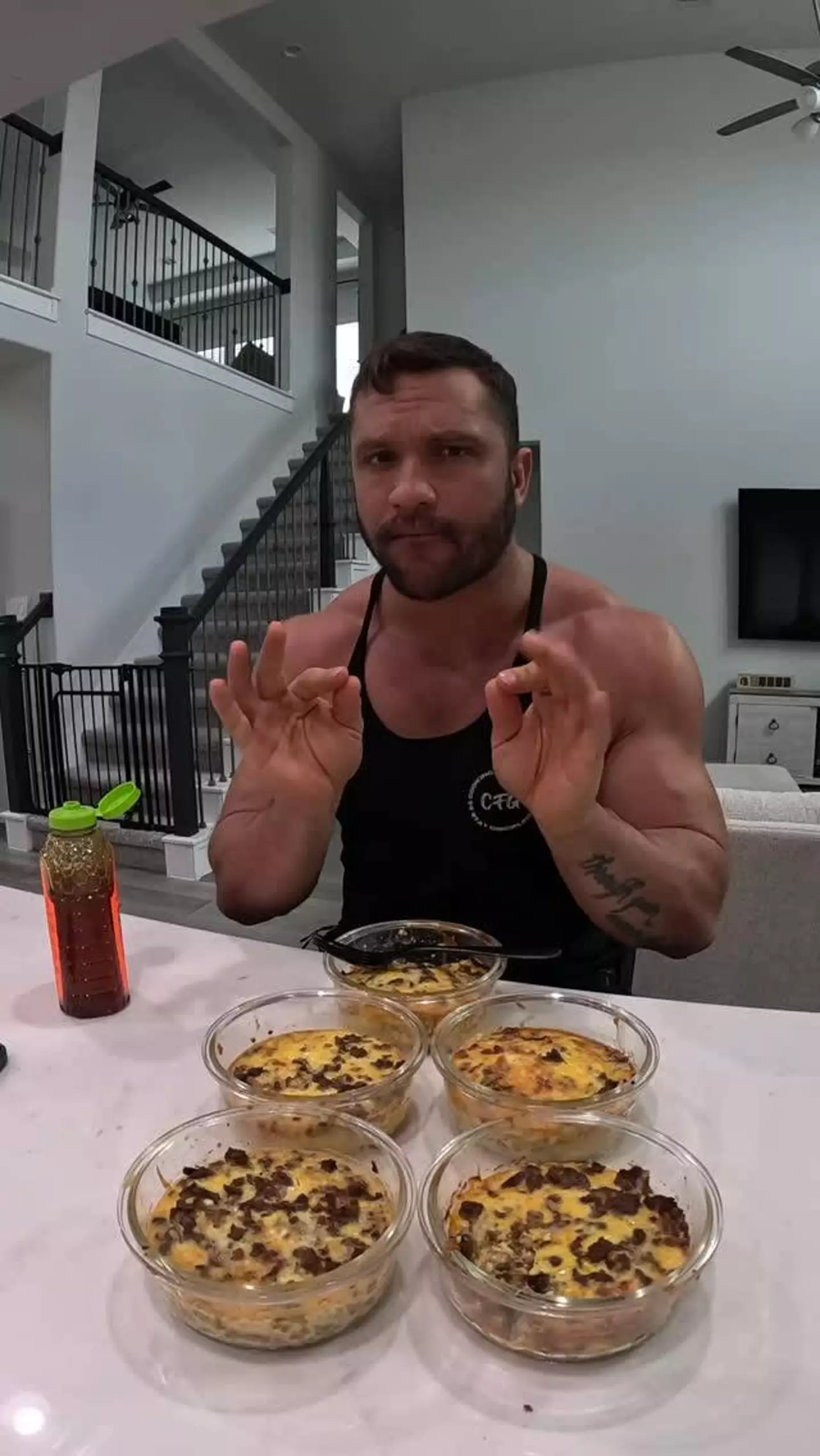 Dukes says he's ditched the juice and won't be going back (Instagram / Cooking for Gains)