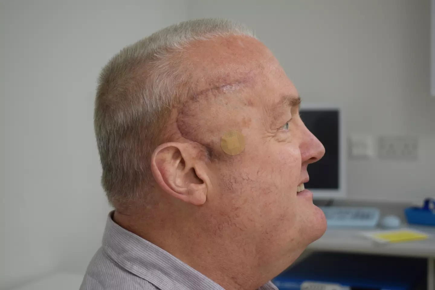 Paul Read says he feels in good health following the trial (Marie Mangan/UCLH/PA Wire)