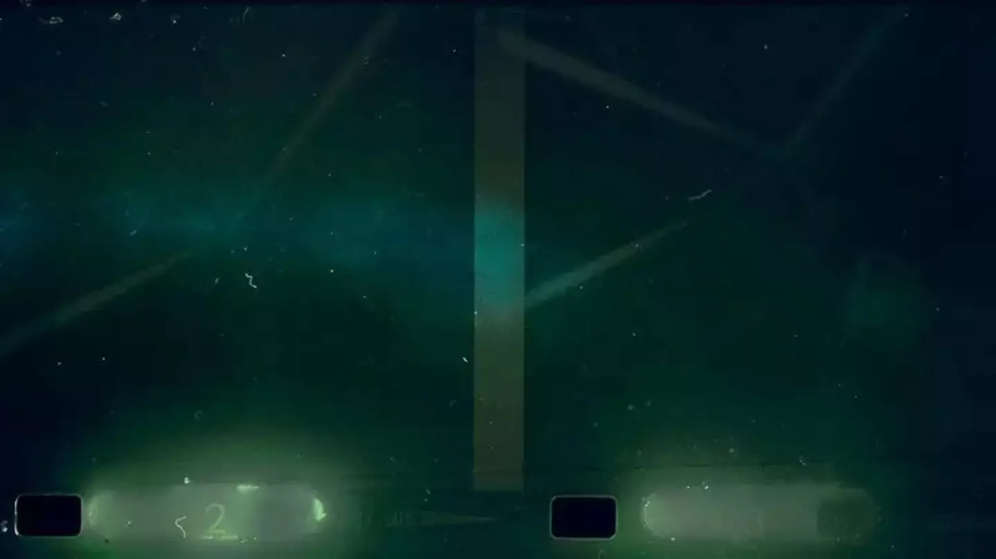 The developed photos from the submerged camera show no sign of the Loch Ness Monster, much to the dismay of staunch believers (National Oceanographic Centre)