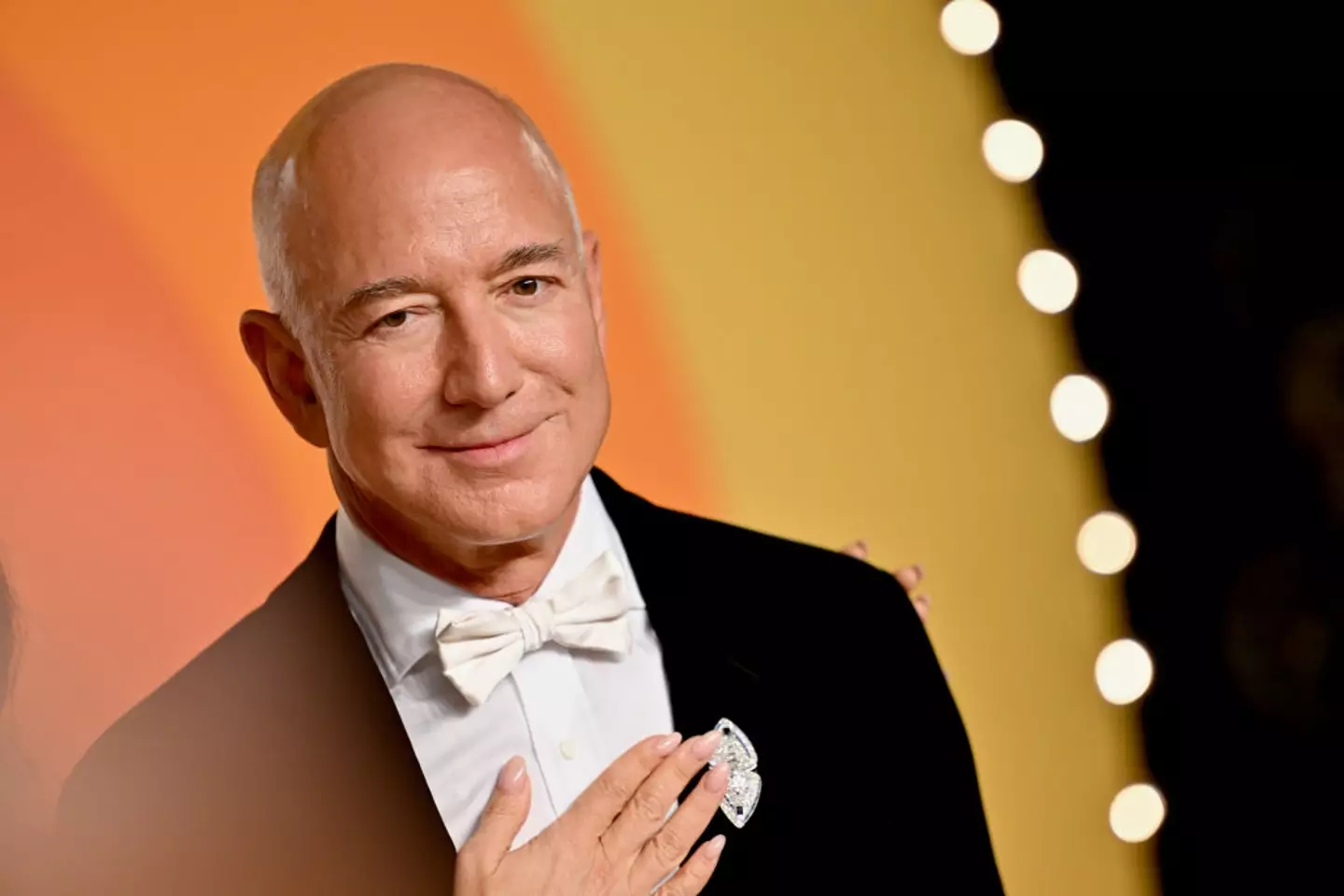 Jeff Bezos wasn't as willing as one YouTuber might have hoped to share his phone number (Lionel Hahn/Getty Images)