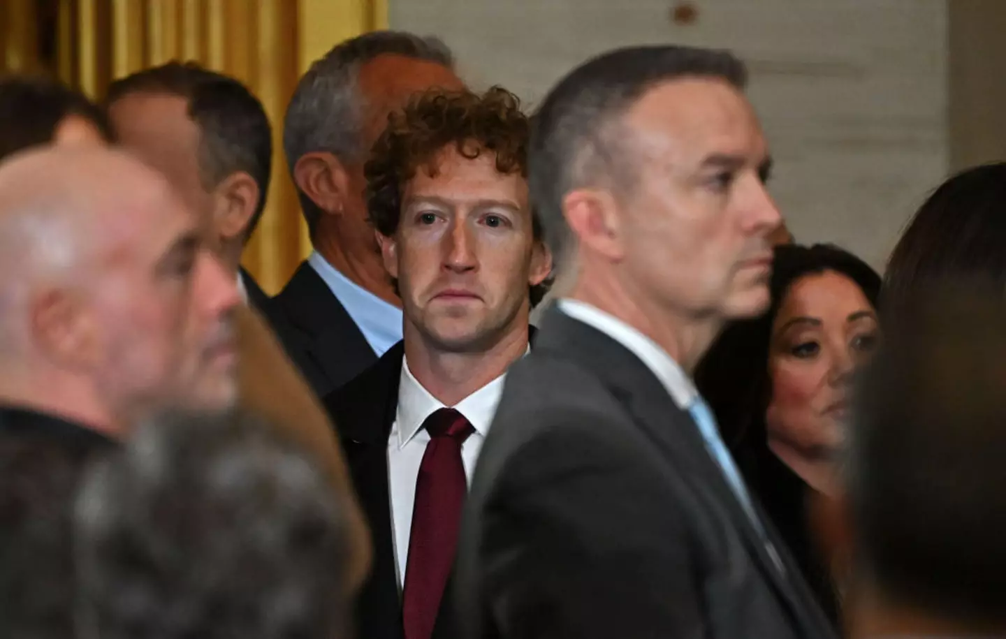 Zuckerberg has seen billions of dollars slashed from his net worth as a result (Ricky Carioti - Pool/Getty Images)