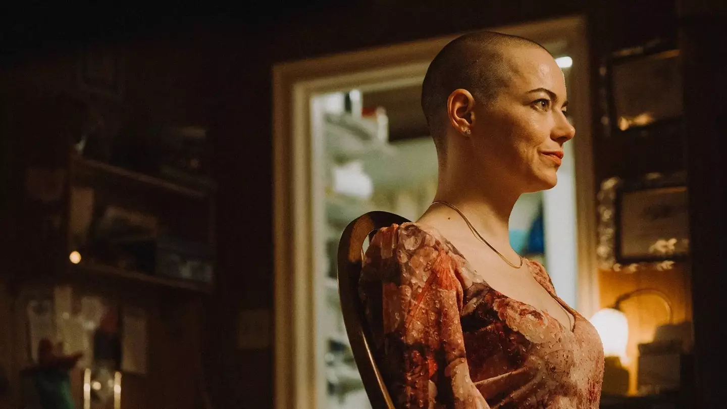Stone shaved it all off for Bulgonia (Focus Features)