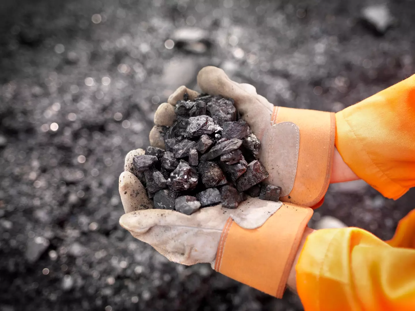The mineral had been hiding in a coal mine (Monty Rakusen/Getty Images)