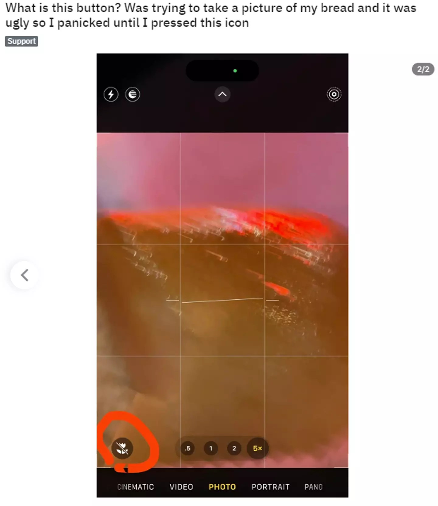 Reddit came to the rescue to help someone who had a question about an Apple iPhone icon.