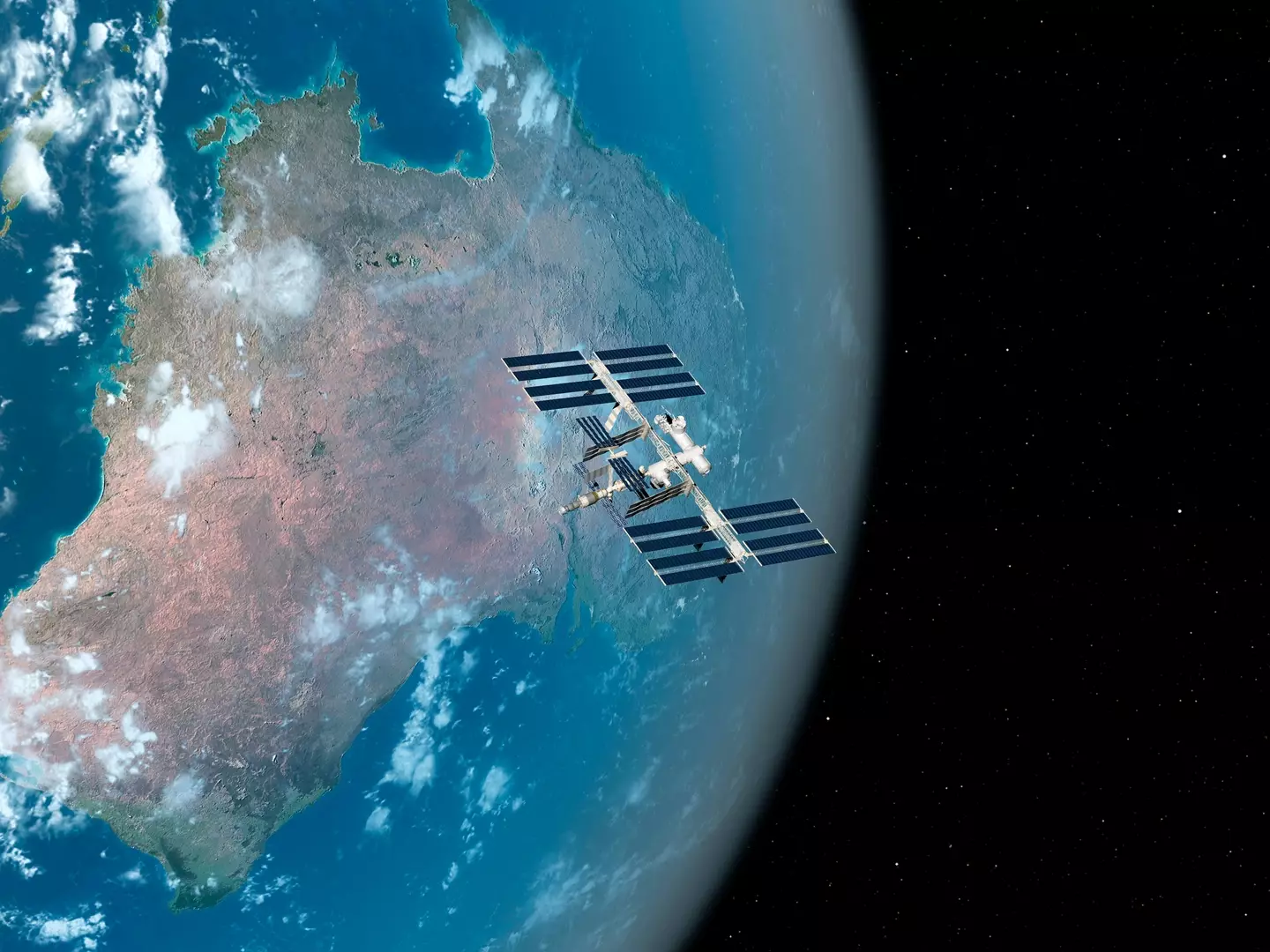 The images were snapped aboard the International Space Station (SCIEPRO/Getty)