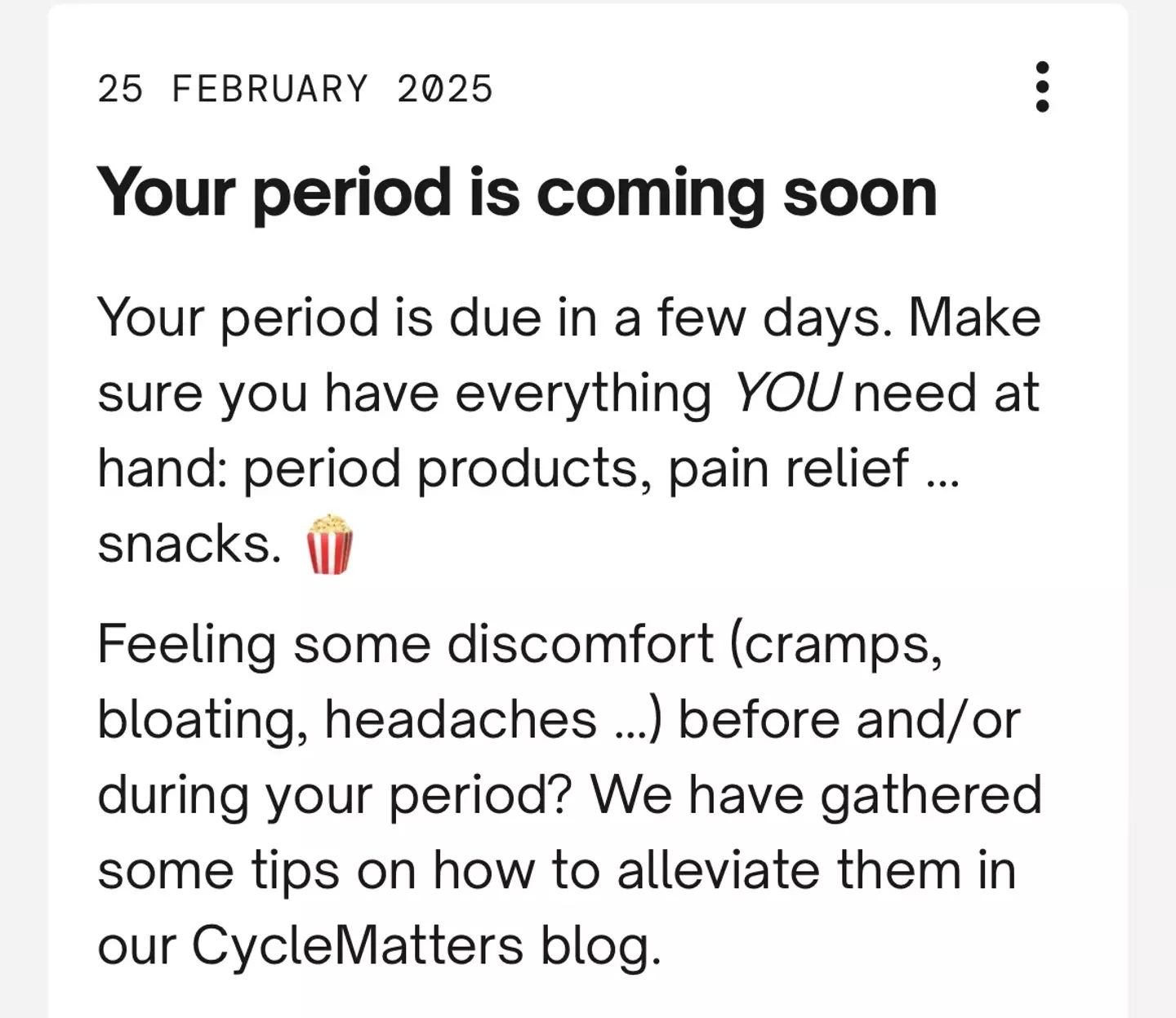 Natural Cycles will sync to your Oura app for an even deeper understanding of your cycle