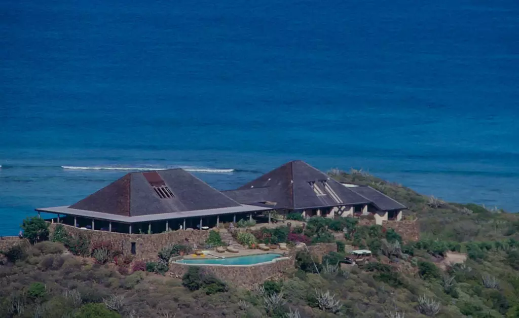 Wilson believes that she visited Necker Island, owned by Richard Branson, with Musk when she was younger (Julian Parker/UK Press via Getty Images)