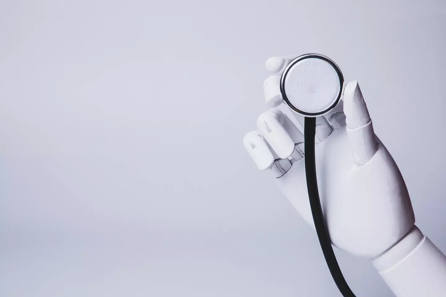 AI could fully infiltrate the medical world in the near future and lead to robot doctors (Getty Stock)