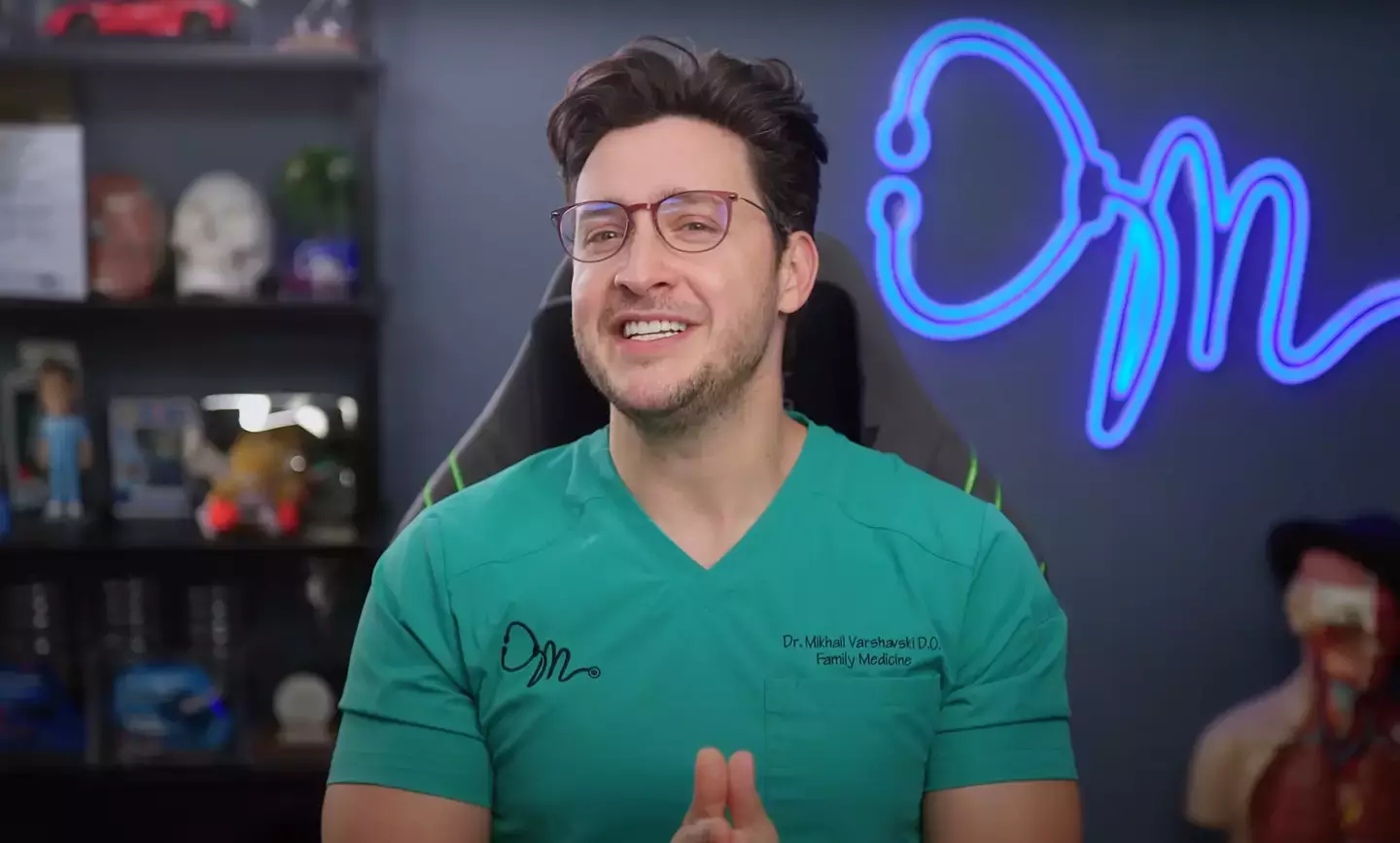 Doctor Mike has urged people to delete their information from DNA testing sites (YouTube/@DoctorMike)