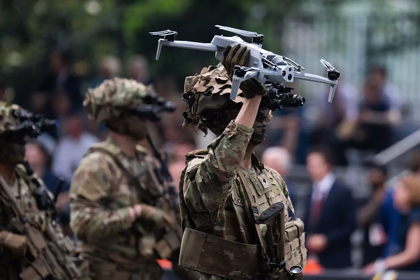 Millions of young men could be called forward to fight (Tom Williams / Contributor / Getty)