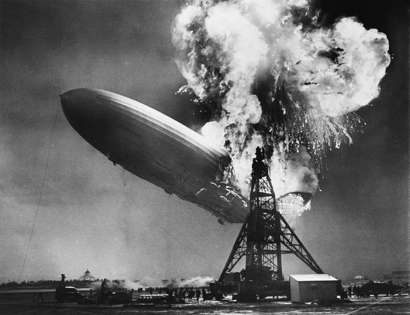 The Hindenburg Disaster was the first to be caught on camera (Bettmann/Contributor / Getty)