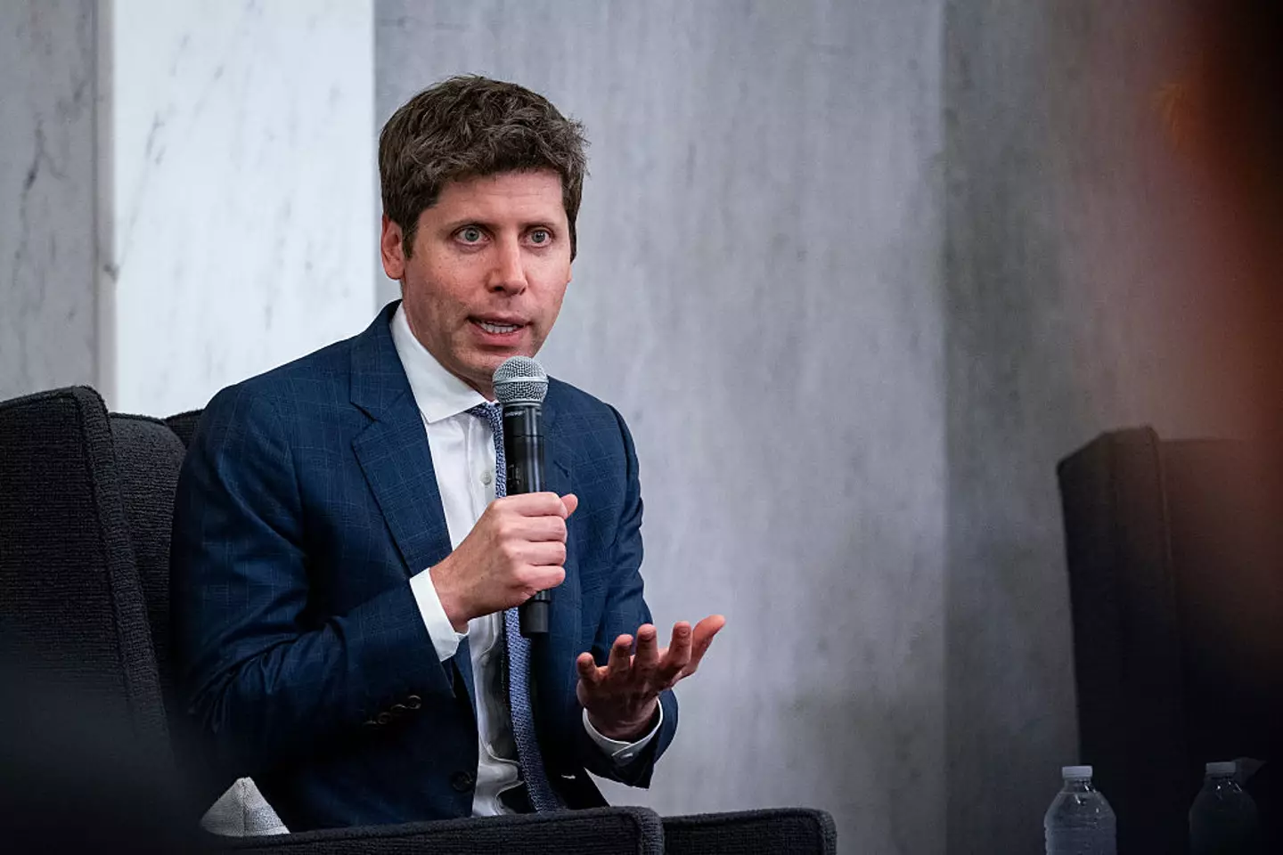 Sam Altman is fearful (Bloomberg / Contributor / Getty)