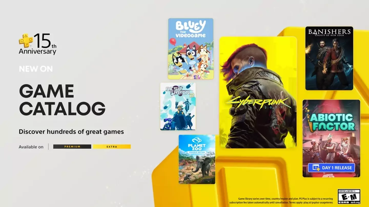 Cyberpunk 2077 is definitely the biggest game in July's PS Plus selection (PlayStation)