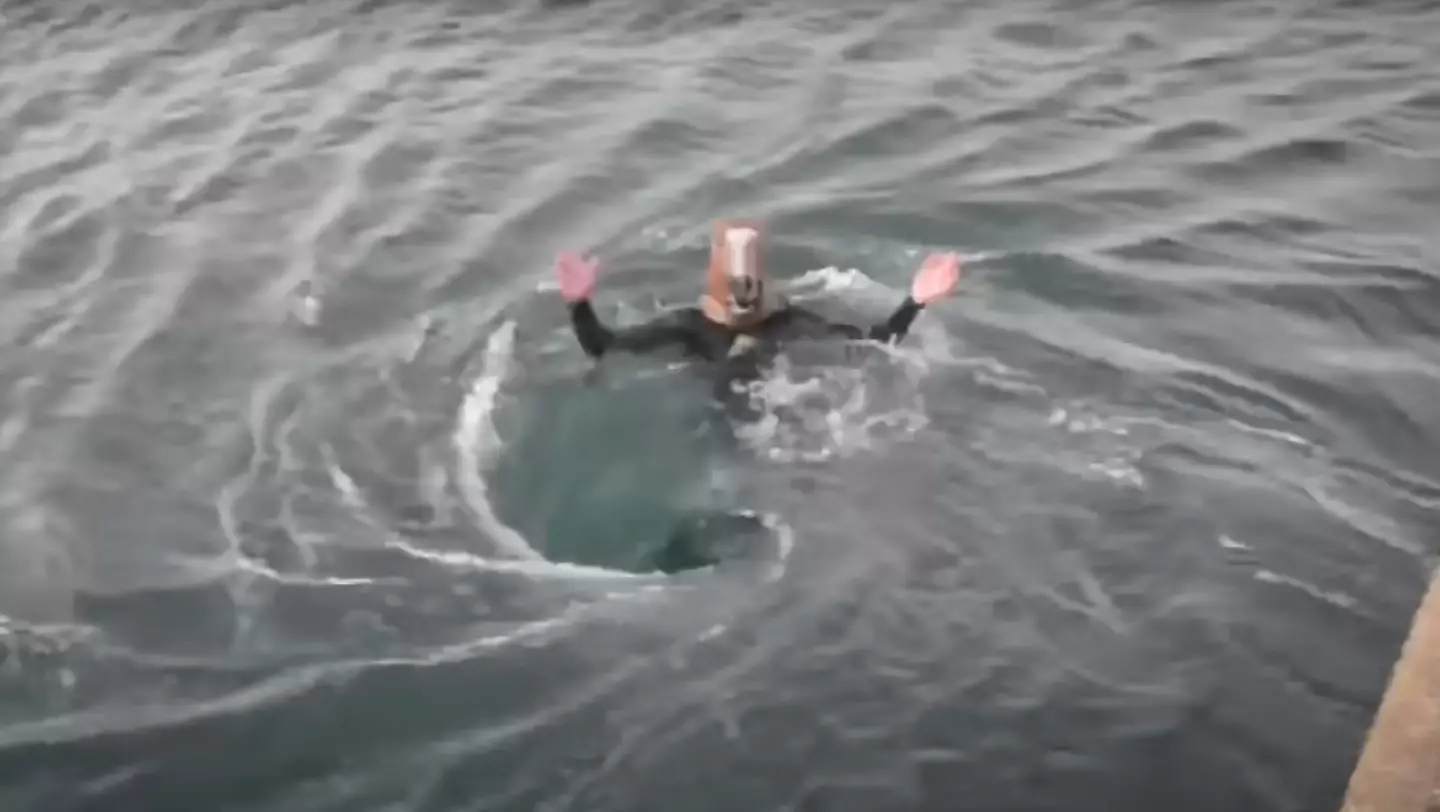 The YouTuber's final moments were caught on camera (Jacob Cockle)