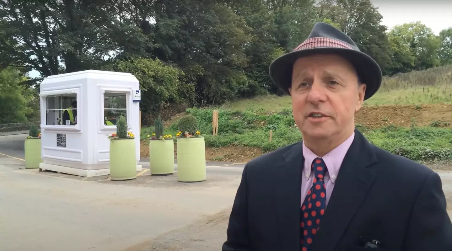 Mike Watts built his own toll road (YouTube/@TomScottGo)