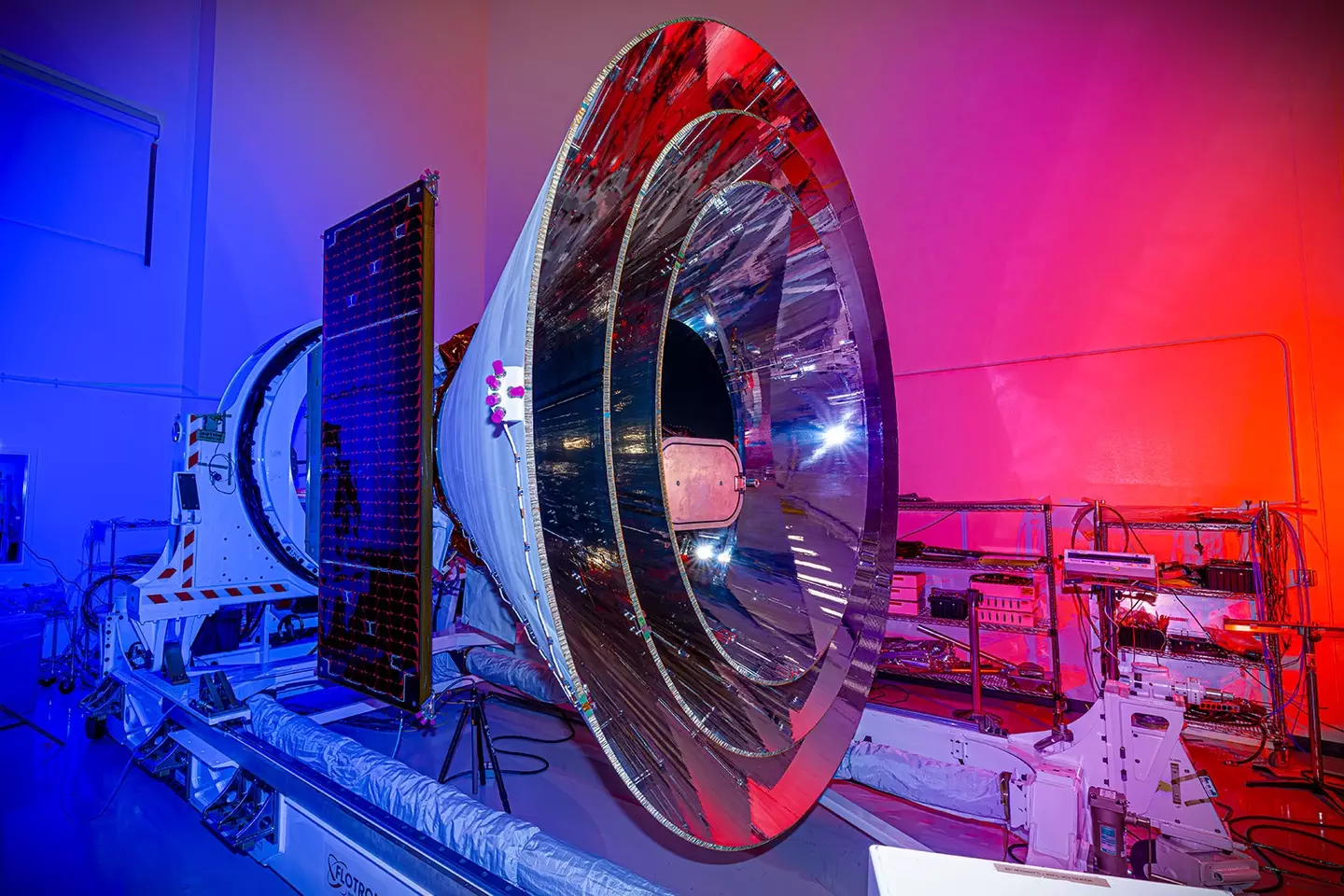 SPHEREx is barely bigger than a standard car, yet could provide vital images of the universe (NASA/BAE Systems)